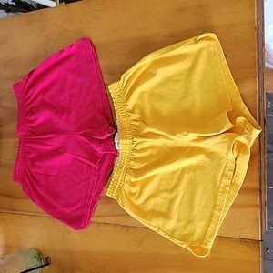 2 pairs cotton active shorts